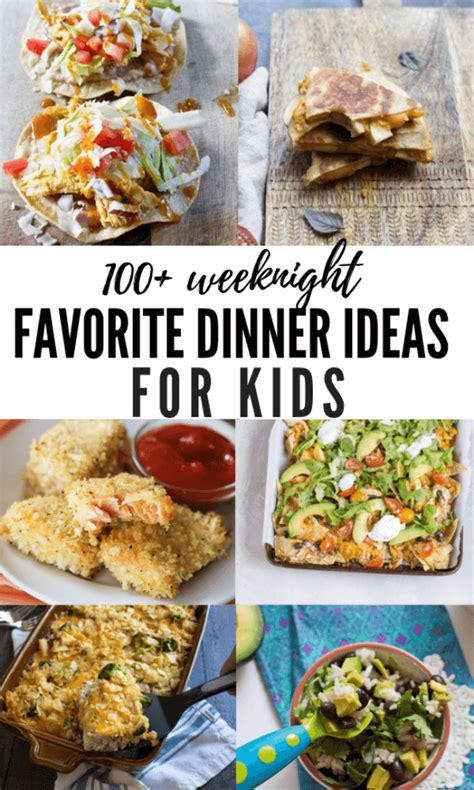 Of course we know that every picky eater has their own tastes and so we've gathered up their recommended recipes in the hopes that you'll find some dinner ideas for the picky eaters at your house. 100+ Dinner Ideas for Kids | Recipes for Picky Eaters