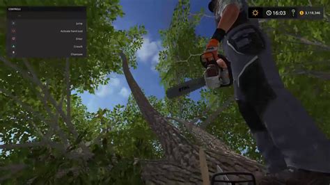 Fs17 Tree Service Youtube