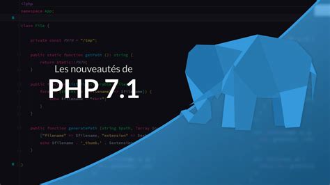 Tutoriel vidéo PHP : Les nouveautés de PHP 7.1 | Grafikart