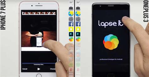Comparativa De Velocidad Del Iphone Plus Frente Al Oneplus