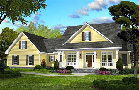 Classic Country Style Home Plan 11745hz Architectural Designs