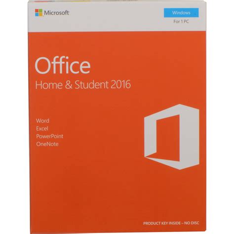 Microsoft Office Home And Student 2016 Pc English