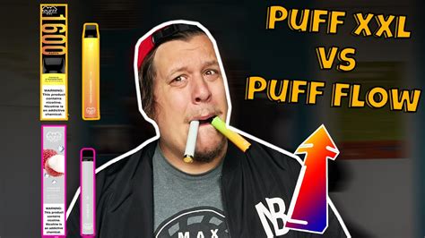 Puff Xxl Disposable Vape Vs Puff Flow Review Youtube