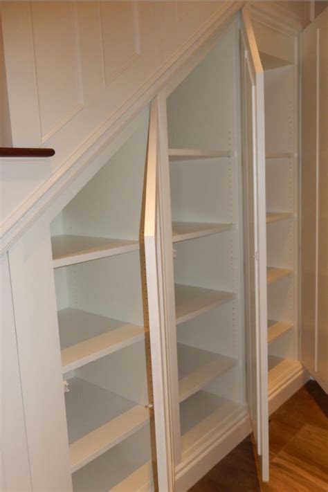 20 Basement Under Stairs Storage Ideas