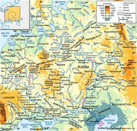 Volga River Map Definition Economy And Facts