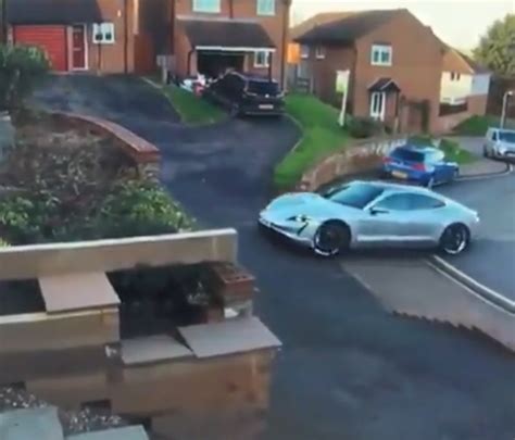 Video Man Rams Brand New Porsche Into Wall