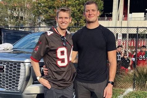 NFL S Carl Nassib Confirms Olympic Swimmer Babefriend