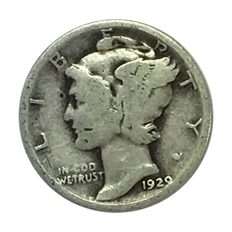 5 Face Value 90 Silver Mercury Dimes Circulated Condition
