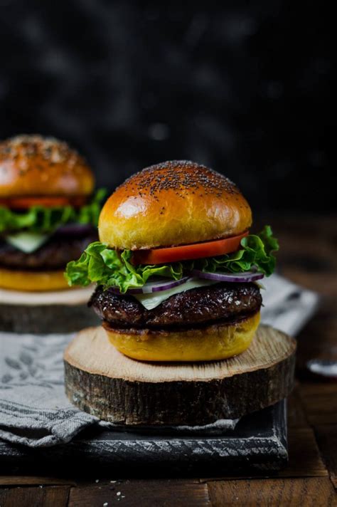 Best Brioche Burger Buns Recipe Food And Mood