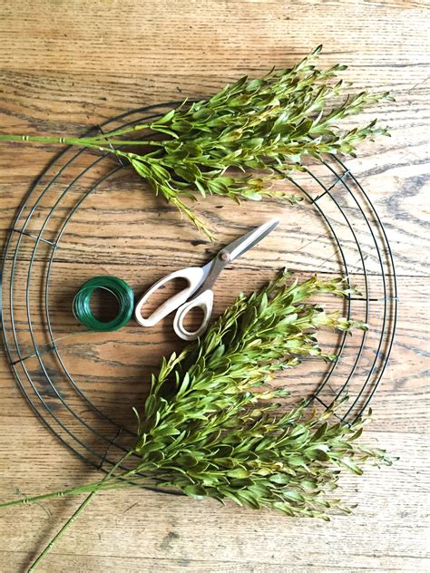 Diy Greenery Wreath These Northern Roots