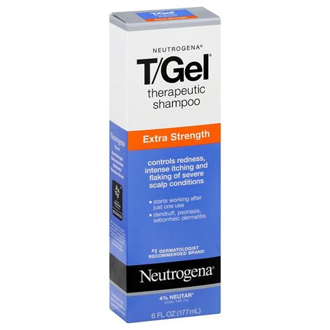 Neutrogena Tgel Therapeutic Shampoo Extra Strength Shop Hair Care At