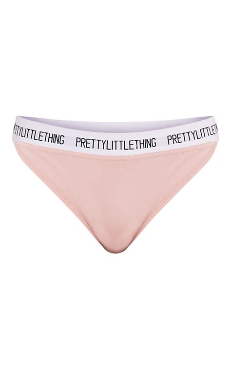 Prettylittlething Nude Knickers Lingerie Prettylittlething