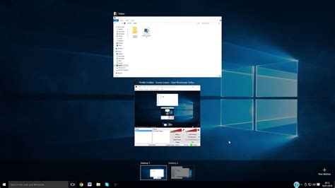 How To Use Multiple Desktops Windows 10 How To Youtube