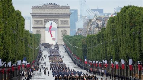 Frances Bastille Day Celebration Returns To Champs Elysees