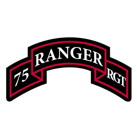 Us Army 75th Ranger Regiment Ssi Patch Decal On 3m Etsy