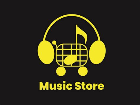 Music Store Logo Music Store Logo Music