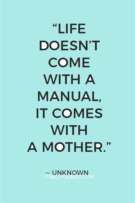 28 Best Happy Mothers Day Quotes And Sayings Its All You Boo