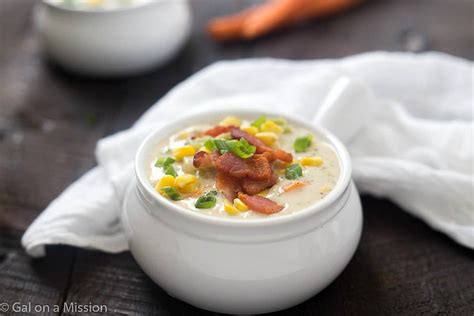 Lightened Up Broccoli And Bacon Chowder Gal On A Mission