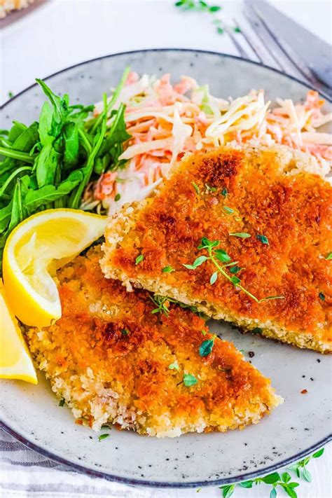 Healthy Food Vegan Schnitzel