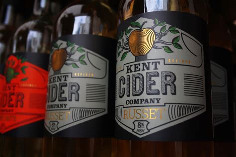 Kent Cider Company Redesign — The Dieline Packaging And Branding Design