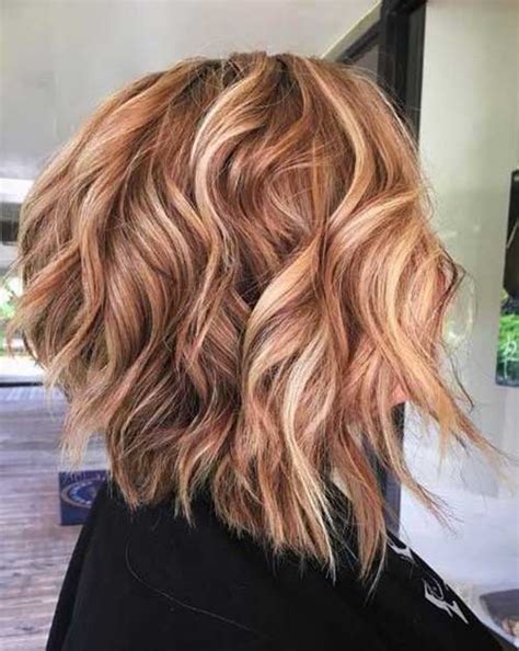 This is a great color for those with a medium skin tone, since lighter blondes will wash you out. Latest Trend Hair Color Ideas for Short Hair | Short ...