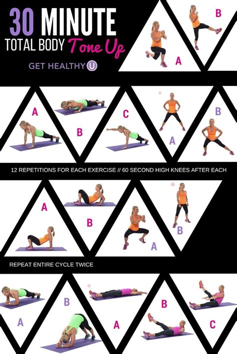 30 minute total body tone up total body toning total body workout fitness body