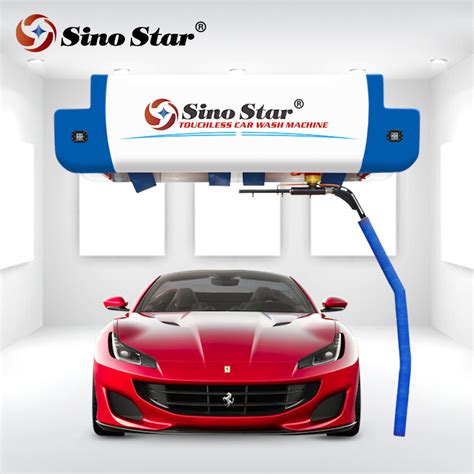 High pressure water spray, colorful shampoo and wax coating. China Contactless Car Wash Equipment, Machine for Carwash ...