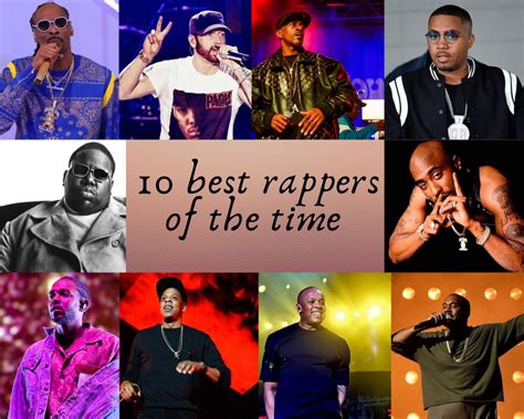 5 Best Rappers Of All Time