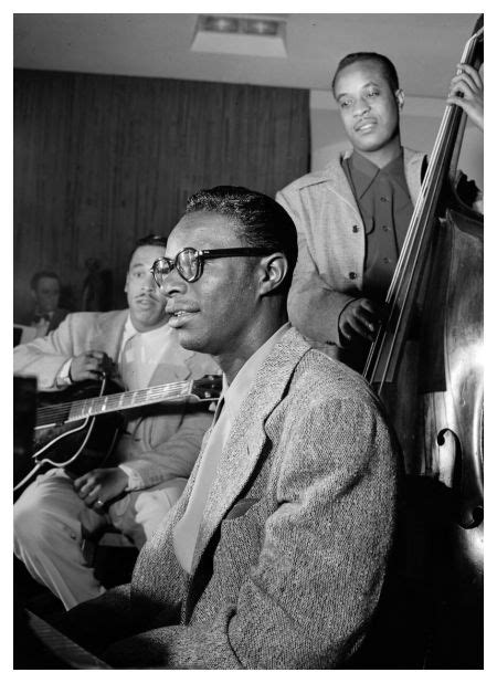 Portrait Of Oscar Moore Nat King Cole And Wesley Prince New York N