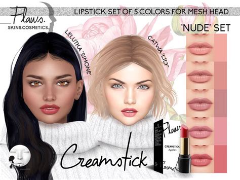 Second Life Marketplace [flaws] Creamstick Nude Lelutka Wear Me