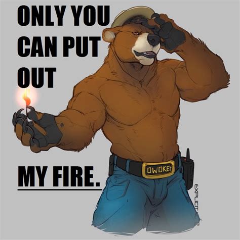 Smoky The Bear And His Cousin Horny Male Furry Yiff Furry Anime Furry