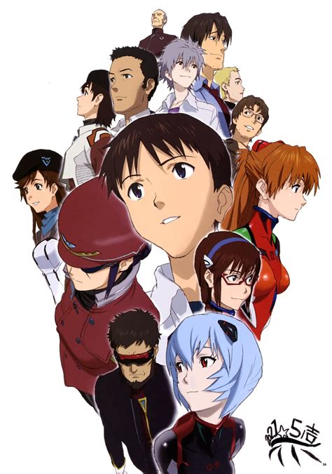 Arai Kouichi Neon Genesis Evangelion Aida Kensuke Akagi Ritsuko Ayanami Rei Fuyutsuki Kouzou