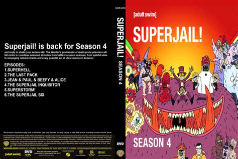 Superjail Season R Custom Dvd Cover Dvdcover