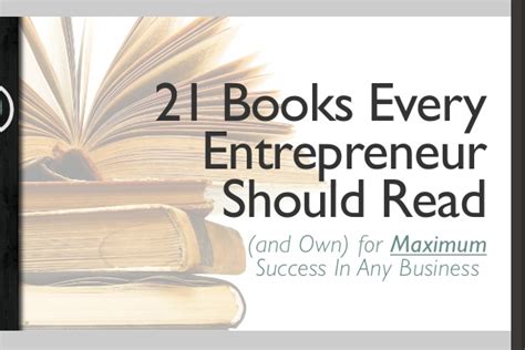 21 Must Read Books For Entrepreneurs