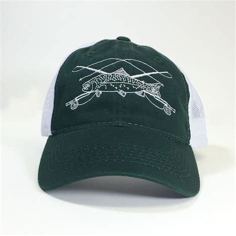Fly Fishing Adult Trucker Hat Fly Fishing Rods Fly Fishing Hats