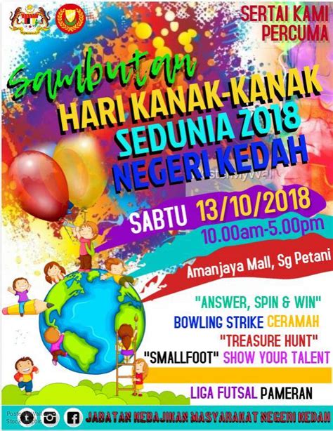 Sambutan hari kanak kanak sejati 2019 1st nov 2019 4k. Amanjaya Mall - Sambutan Hari Kanak-Kanak Sedunia 2018 ...