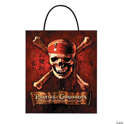 Pirates Of The Caribbean Treat Bags Pack Of 24 Pack