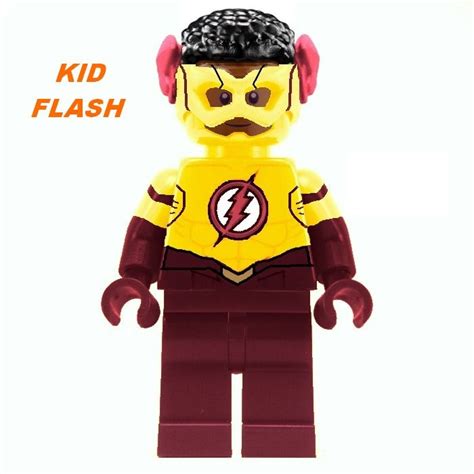 Lego Ideas Minifigures The Flash Team In 2021 Lego Figurine Lego