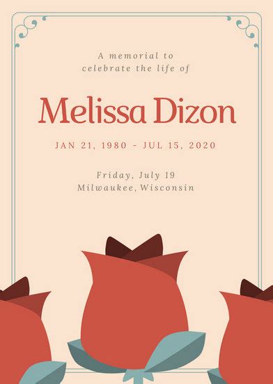 Send condolences with sympathy cards and slideshows. Customize 78+ Death Announcement templates online - Canva
