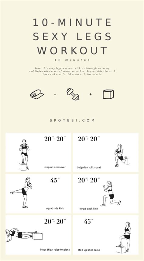 10 Minute Sexy Legs Workout