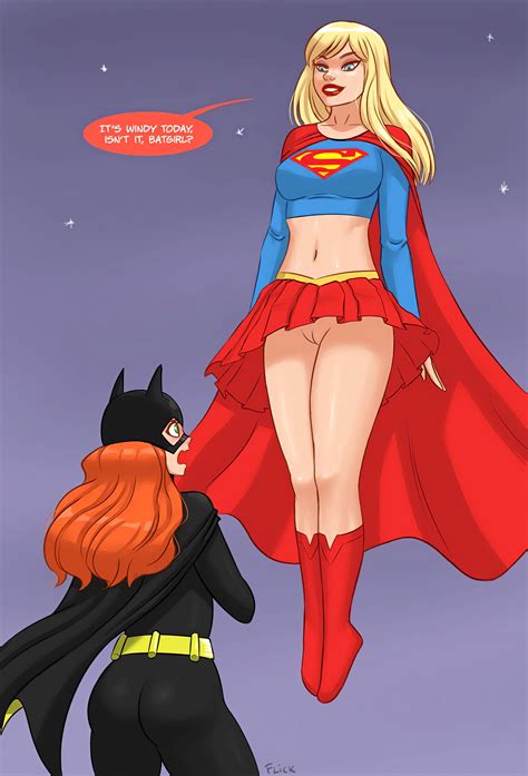 Batgirl And Supergirl Dc Comics Flick Reddit Nsfw