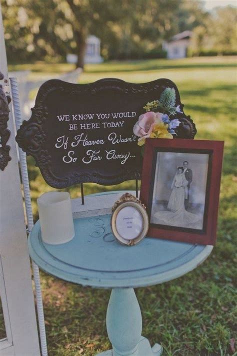 23 Ways To Remember Loved Ones At Your Wedding Cooltattoo Memory