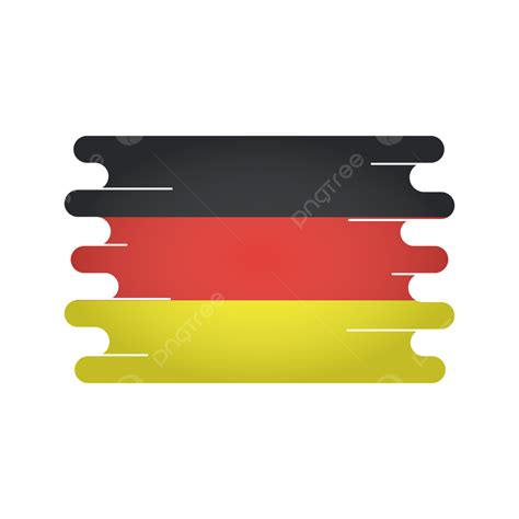 Gambar Desain Vektor Png Bendera Jerman Jerman Bendera Vektor Png Dan Vektor Dengan