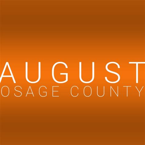 August Osage County At San Jose Stage Company 2022