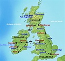 Mapa de Escocia - datos interesantes e información sobre el país