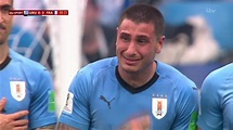 World Cup 2018: Jose Giminez breaks down in tears during Uruguay's ...