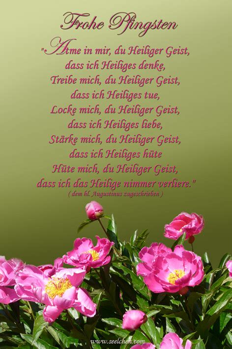 Wähle einfach das gewünschte bild aus der kategorie sonntag bilder kostenlos und klicke auf einen der darunter angezeigten codes. Frohe Pfingsten / Spruchkarte mit Gebet 2 Foto & Bild ...