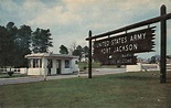 Entrance to Fort Jackson, S.C. South Carolina Ernest Ferguson Postcard