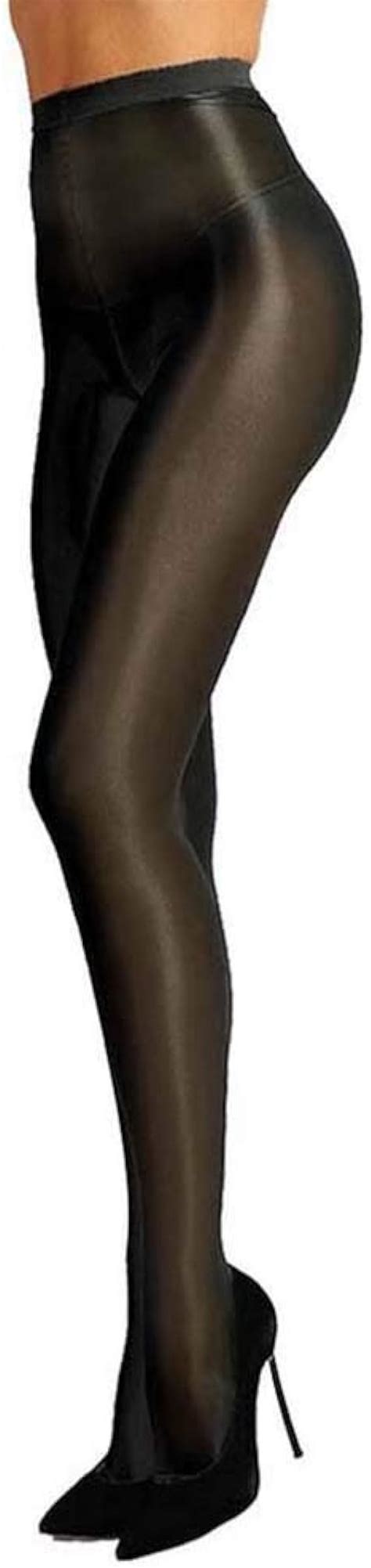 plus size women s 60d oil shiny glossy pantyhose shaping stockings sexy flash socks ultra