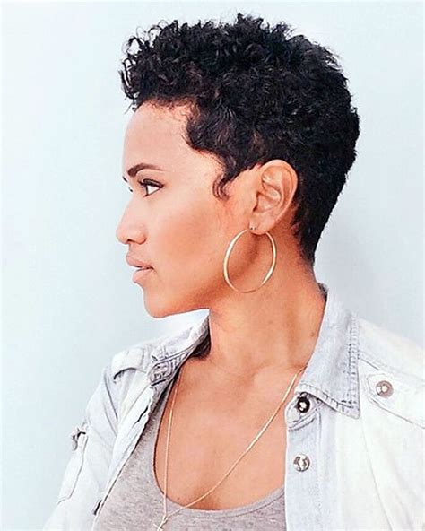 These curly pixie cuts are proof that waves and curls look amazing at any length. 38+ Fine short natural hair for black women in 2020-2021 - Page 6 - HAIRSTYLES